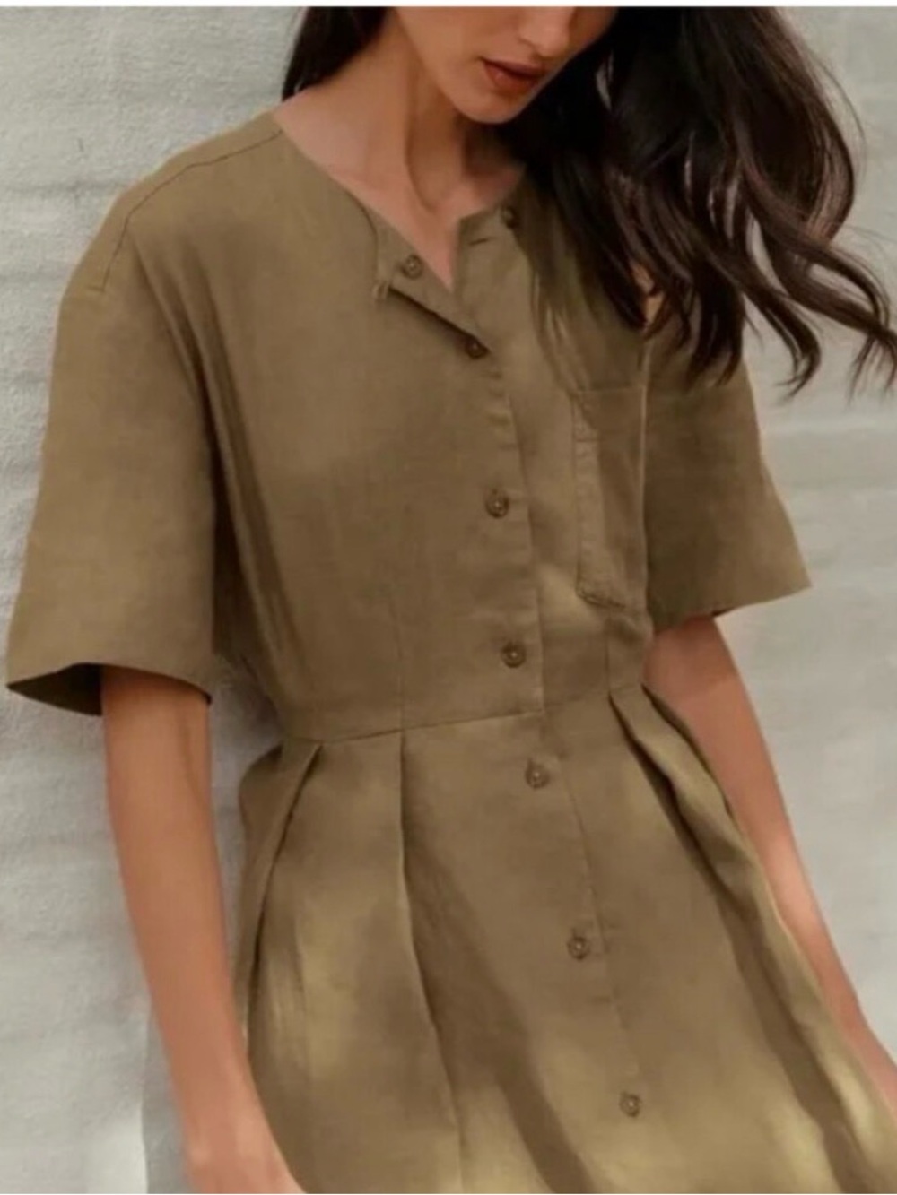 Jenni Kayne Linen Day Dress Madium. 100% linen
